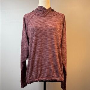 Lululemon Maroon Long Sleeve Hoodie size L
